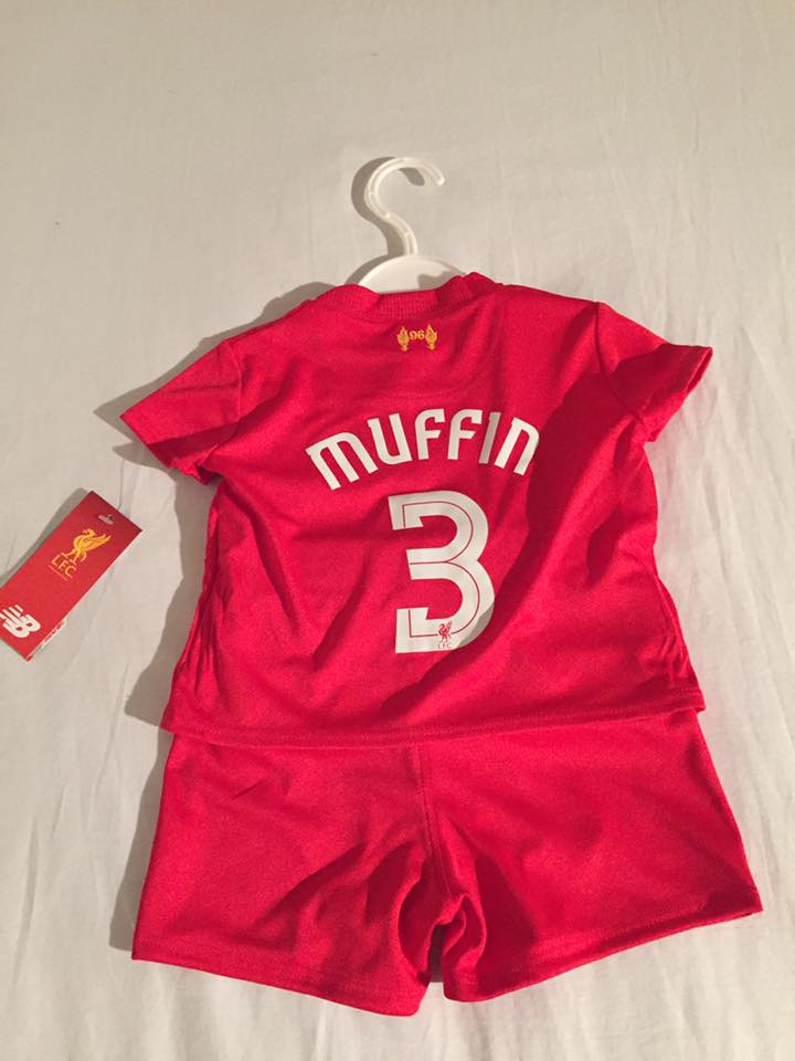 Welcome to the Kopite family, Muffin #3!